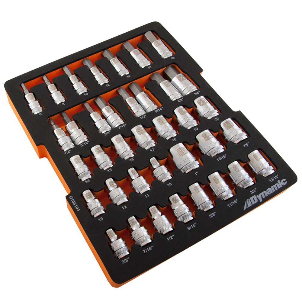 Dynamic D105103  ~  1/2 Inch Drive Socket Mobility Set W/Too