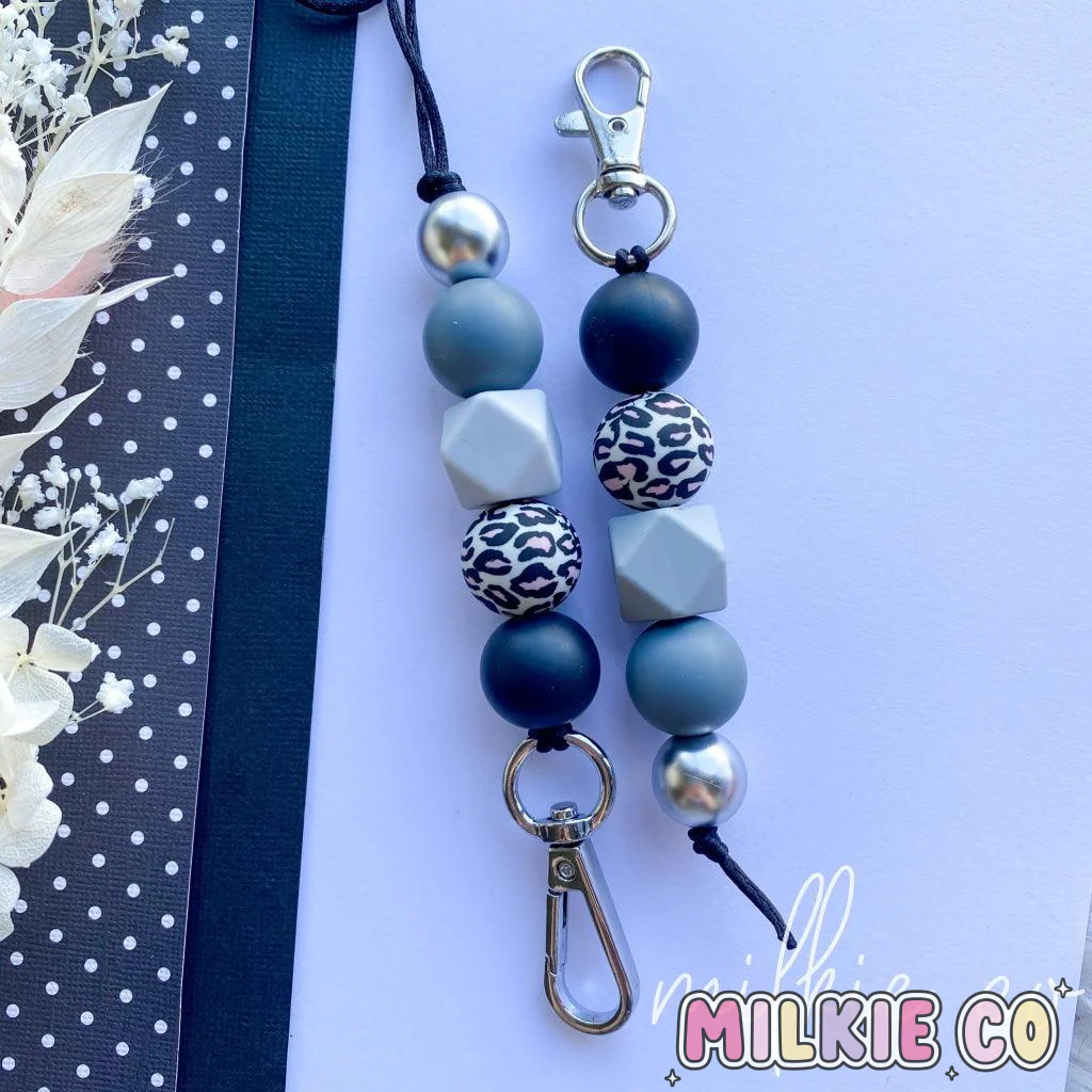 Rosie Beaded Keychain