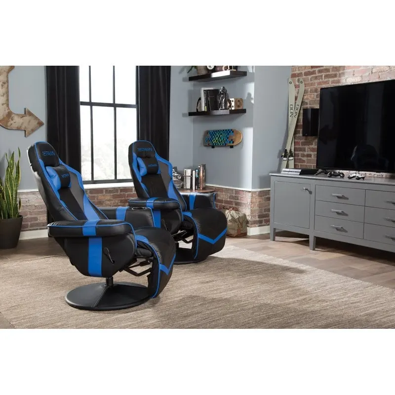 Gaming Recliner - Reclining Gaming Chair with Footrest