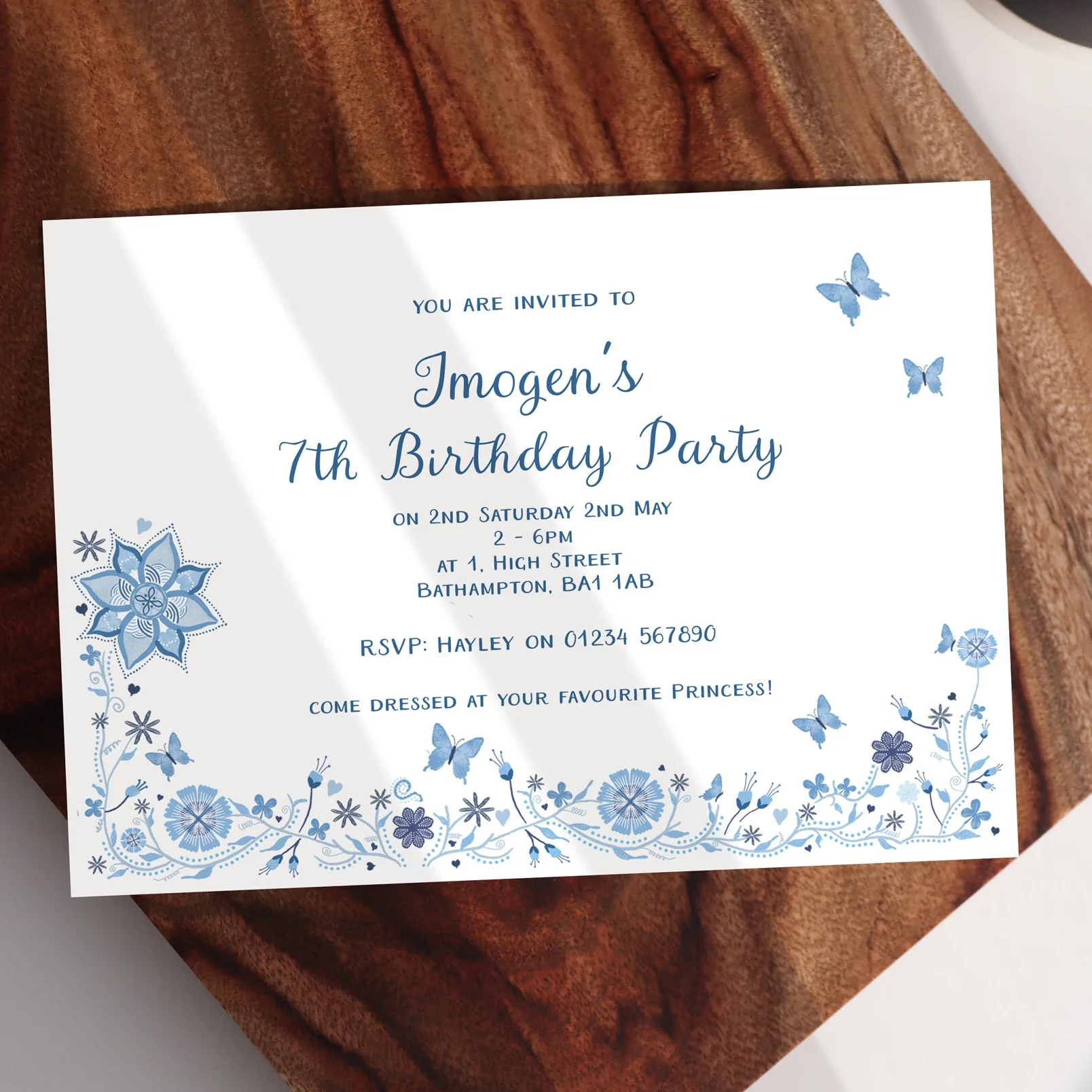 Delft Inspired Invitations