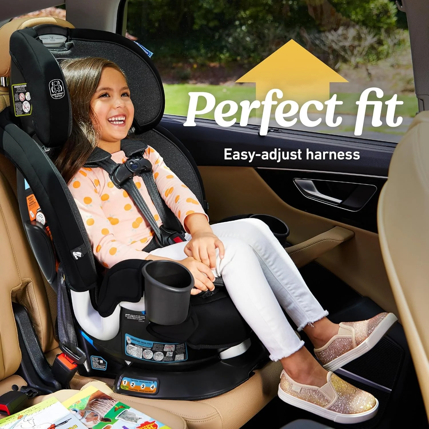 Graco Turn2Me 3-in-1 rotating child car seat, Cambridge
