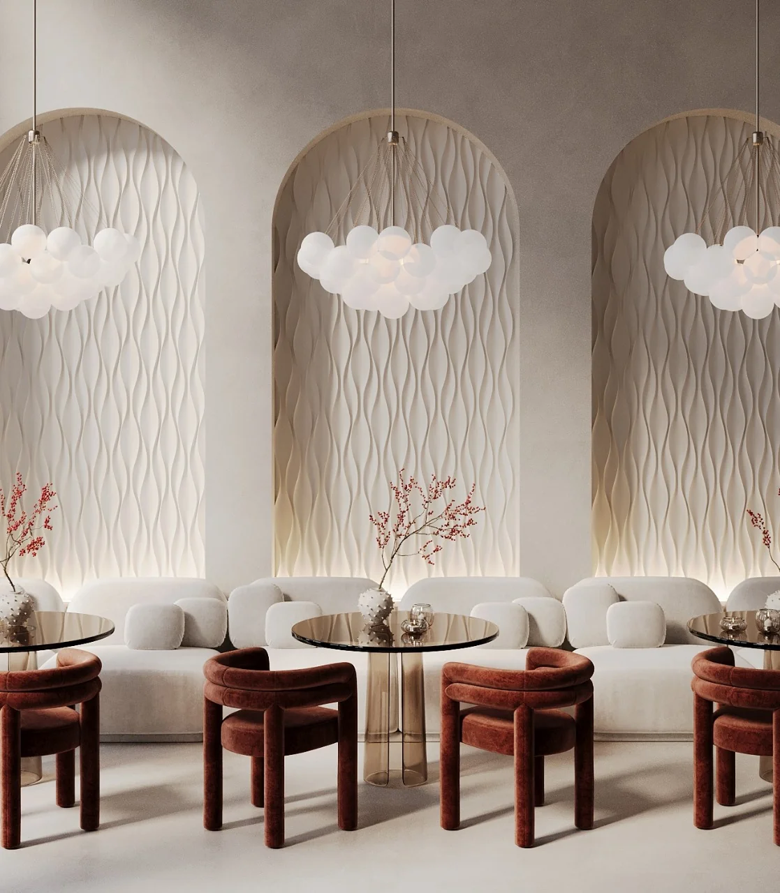 GYPSUM 3D WALL PANEL | FLOW 0111