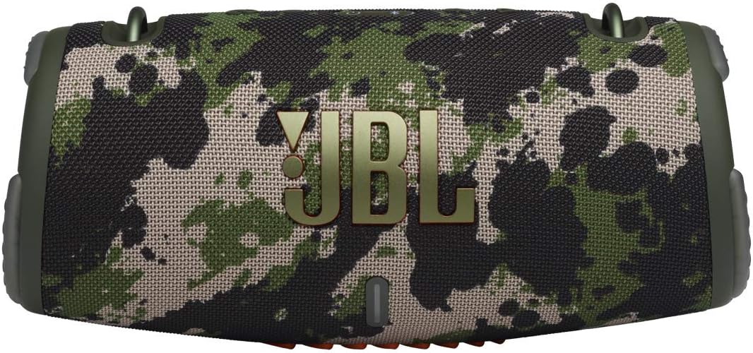 JBL Xtreme 3 Musikbox - Schwarz – Wasserdichter, portabler Stereo Bluetooth Speaker mit integrierter Powerbank – Mit nur einer Akku-Ladung bis zu 15 Stunden Musikgenuss