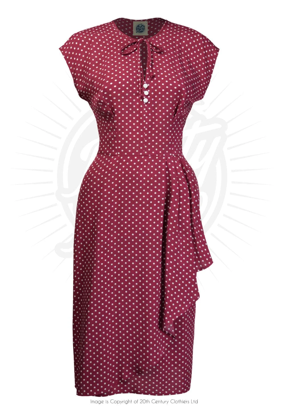 Veronica Polkadot Tea Dress