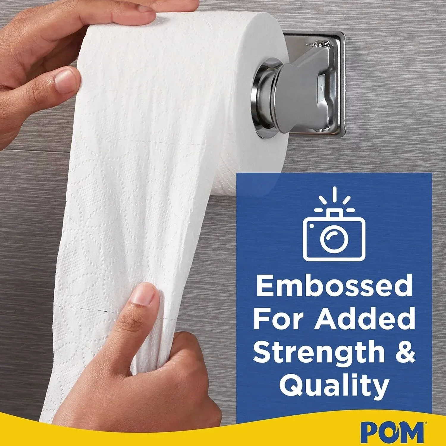 American Standart 2-Ply Bath Tissue, Septic Safe, 45 Rolls, Soft & Strong