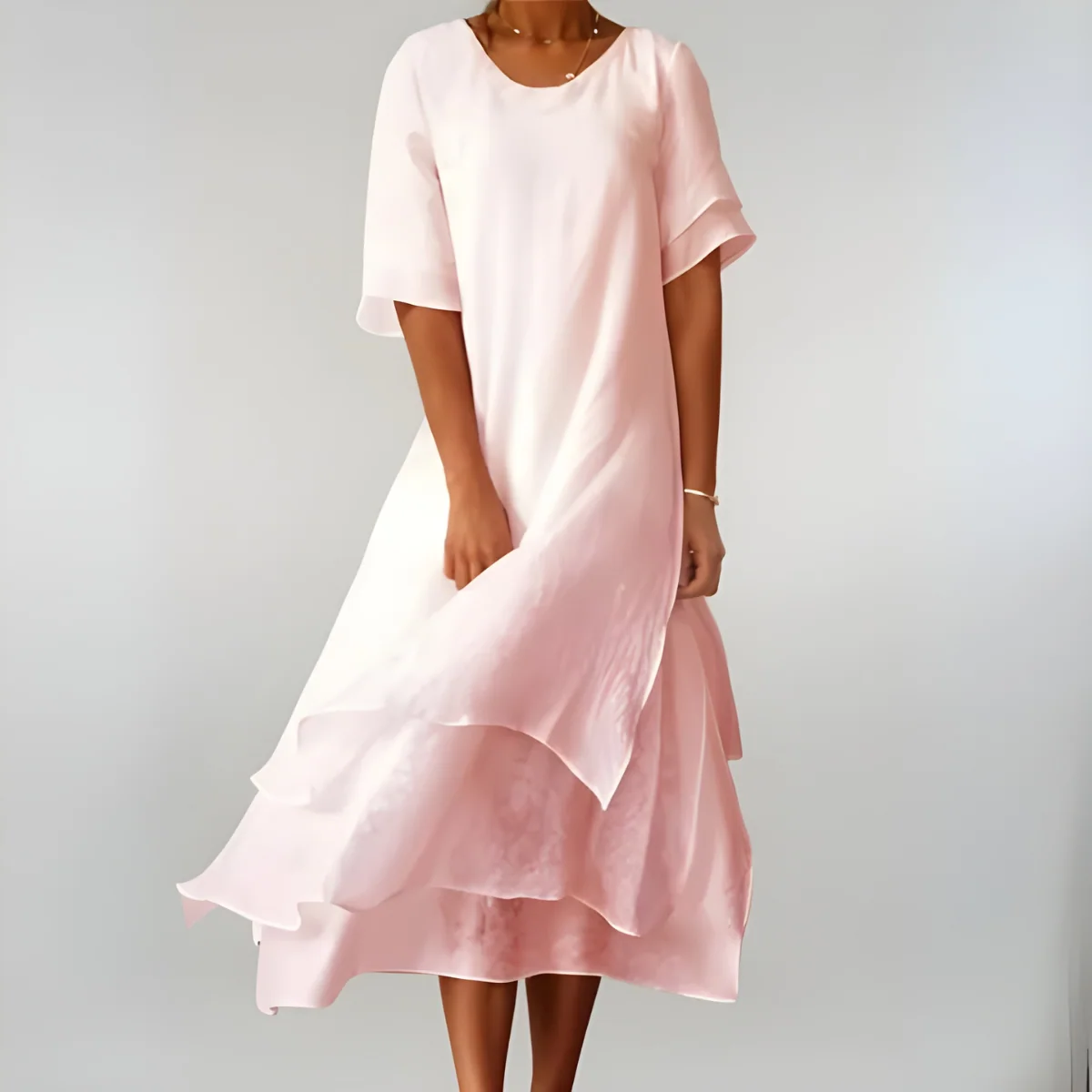 Women��s Lightweight Maxi Dress Elegant Flowing Silhouette
