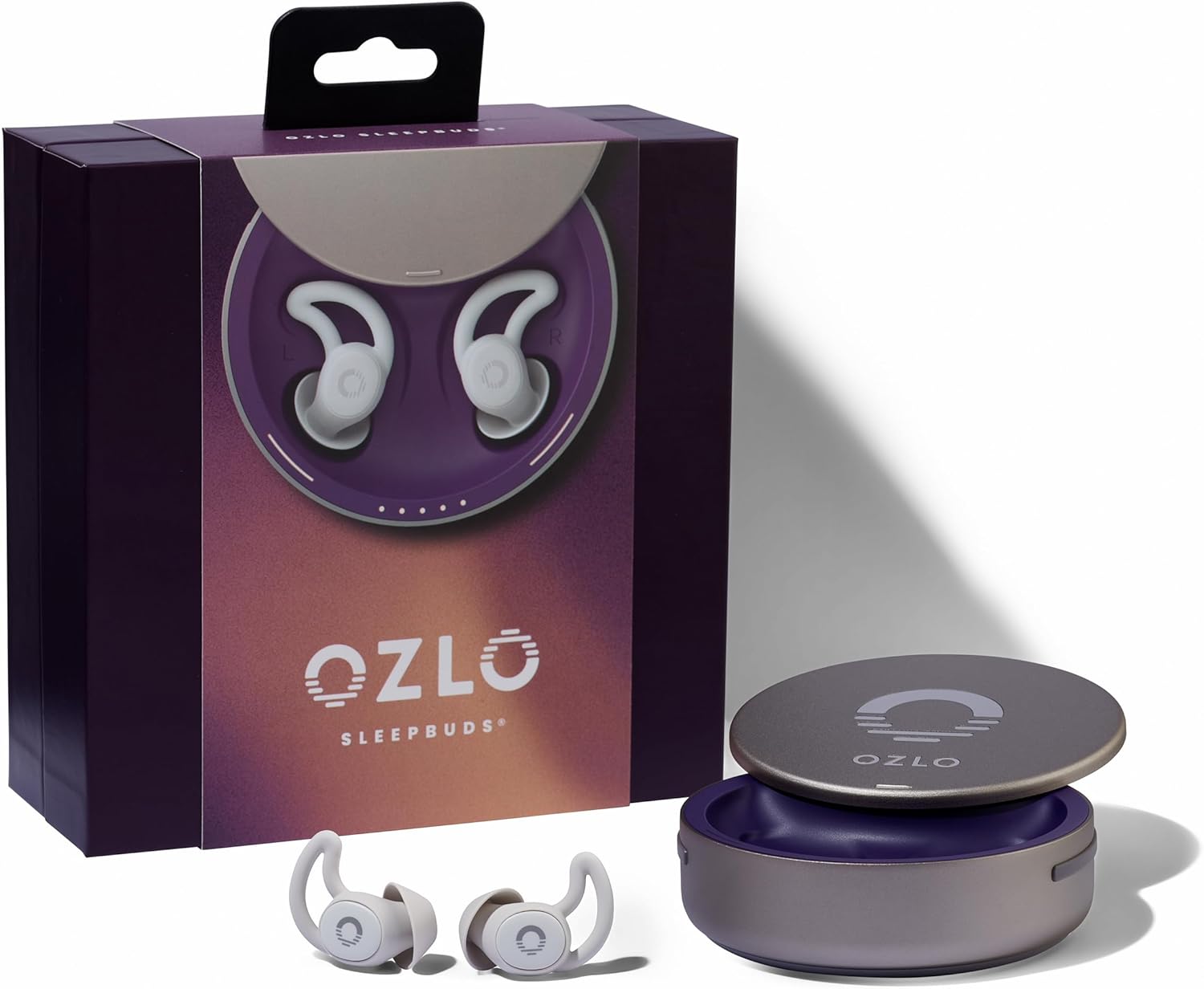 Ozlo Sleepbuds | Casque de Sommeil pour dormeurs latéraux | Jusqu'à 10 Heures de Streaming Bluetooth pour écouteurs de Sommeil | Sons de Sommeil prouvés scientifiquement