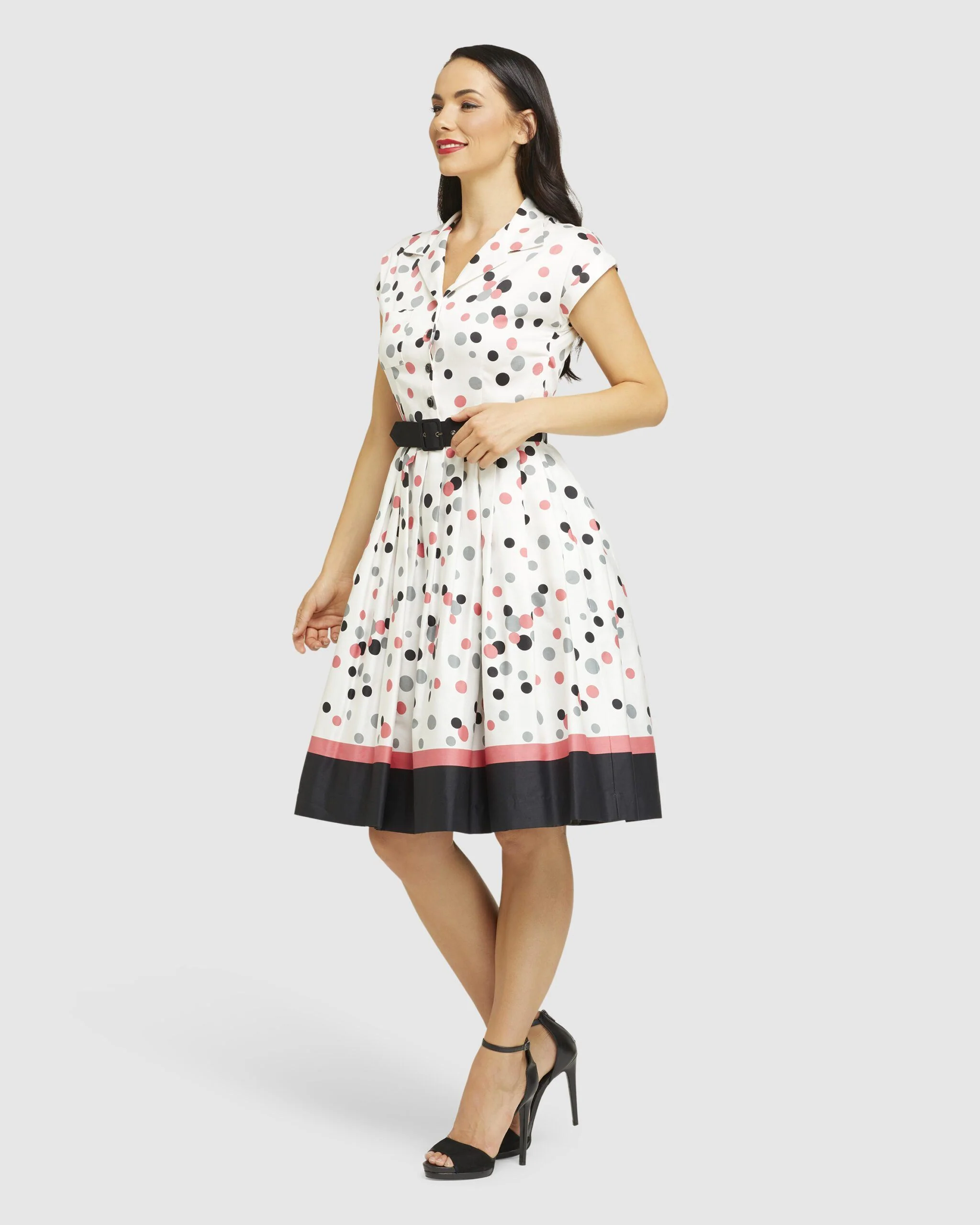 Connie Pink Champagne Dress