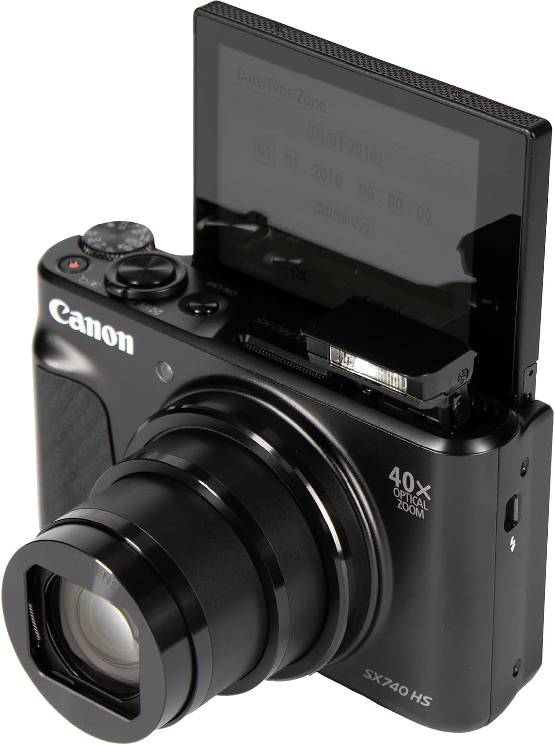Canon Italia PowerShot SX740 HS Lite Edition Fotocamera Digitale Compatta, Nero