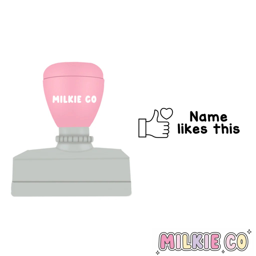 Rectangular: 'Likes this' Stamp