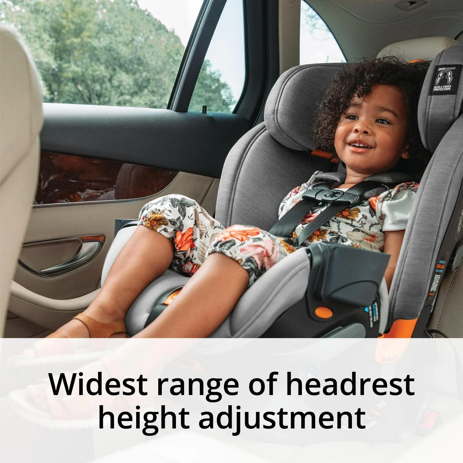 Chicco OneFit ClearTex All-in-One Car Seat - Slate (Grey). New
