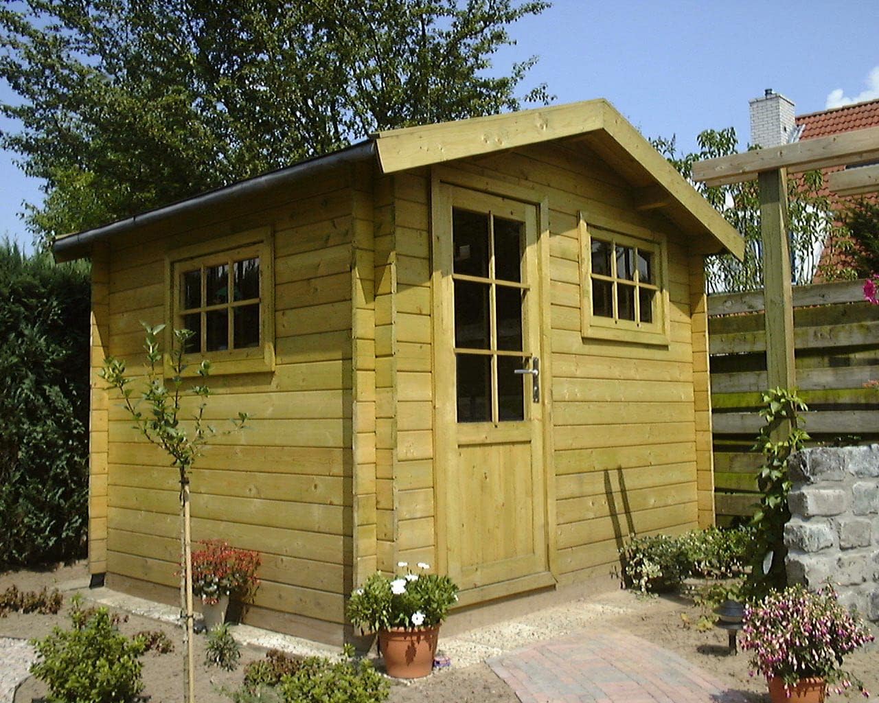 Blockhaus Gartenhaus Norwich 300x200cm