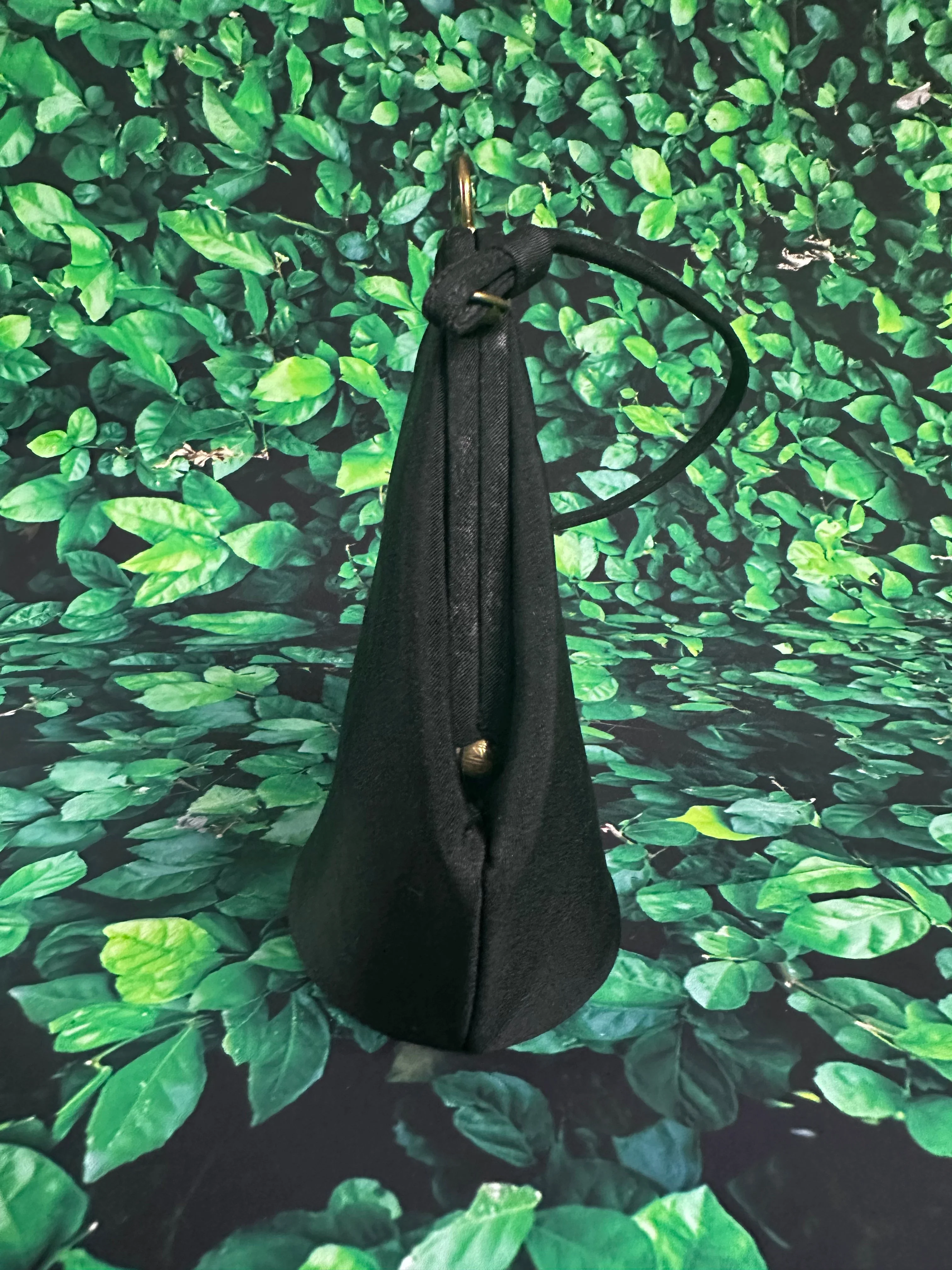 1940s Trapezium Evening Bag With Mother Of Pearl Clasp