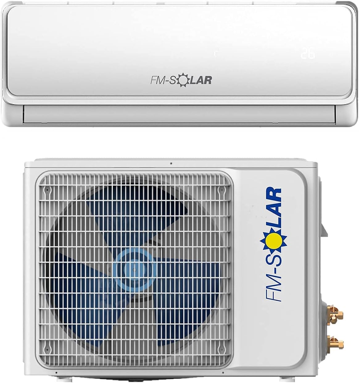 Split Klimaanlage 12000BTU Klimagerät Inverter WLAN R32 3,5kW Splitgerät Leitung
