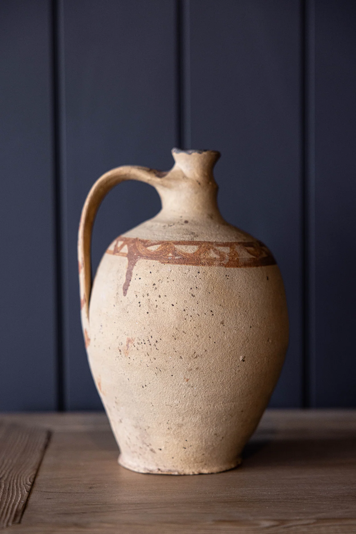 Terracotta  Speckled Found Vase | One Of A Kind