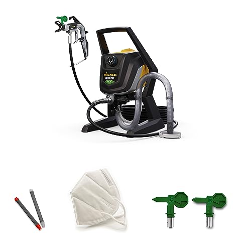 WAGNER Pistola a Spruzzo Airless Control Pro 350 R, per Vernici per Pareti (no farine minerali), Smalti e Velature, Conservanti del Legno e Anticorrosione, Resa 15 M² 2 Min, Tubo Flessibile 15 M : Amazon.it: Fai da te