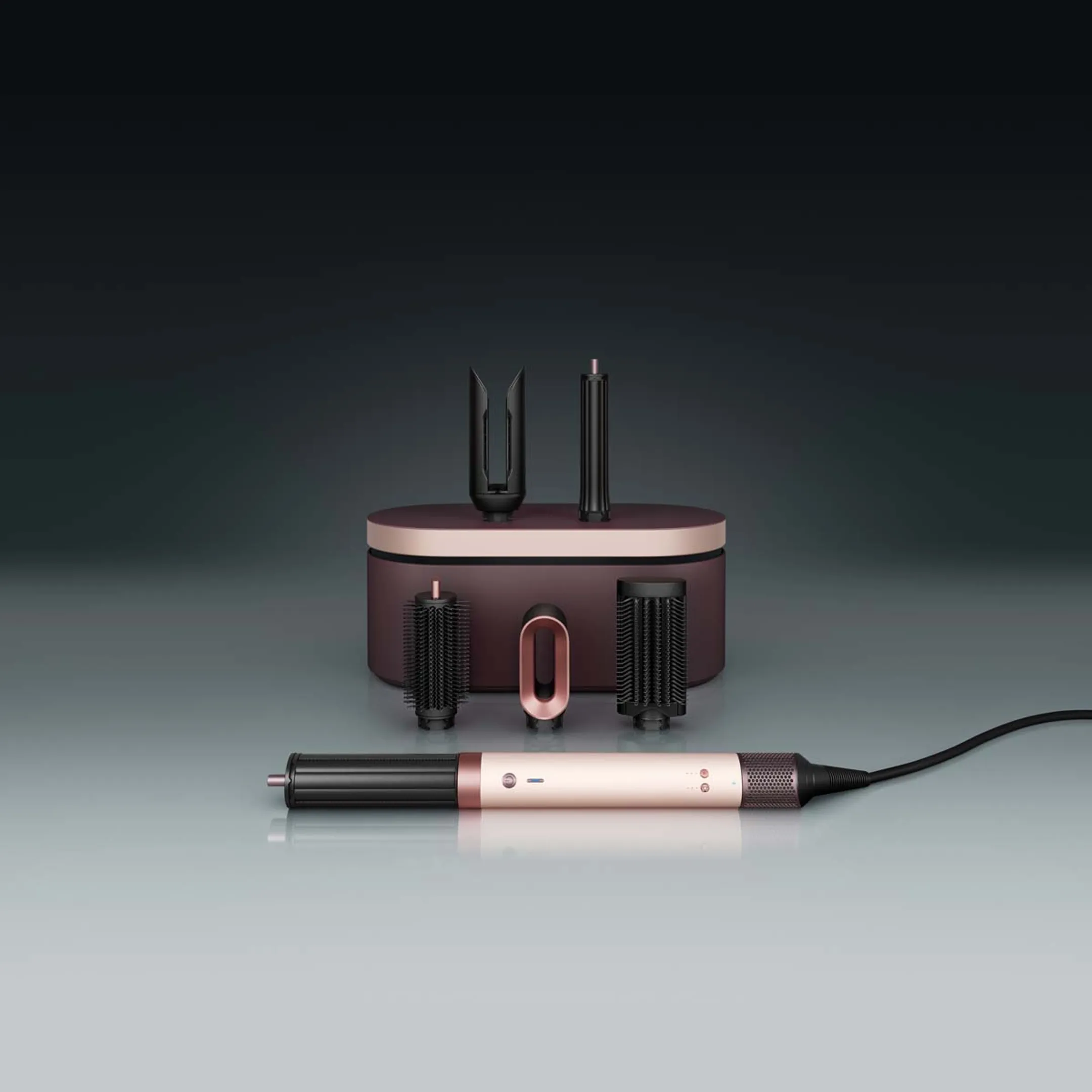 Dyson Airwrap Co-anda2x Straight+Wavy Ceramic Pink