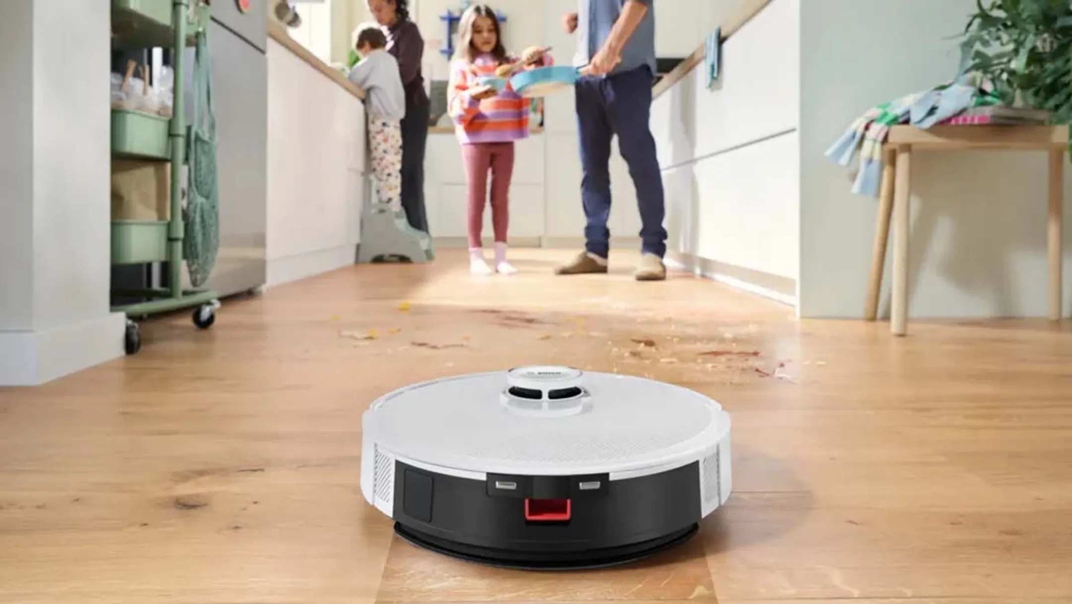 Bosch Robotstofzuiger 2in1 Spotless Advanced + BCRD2W