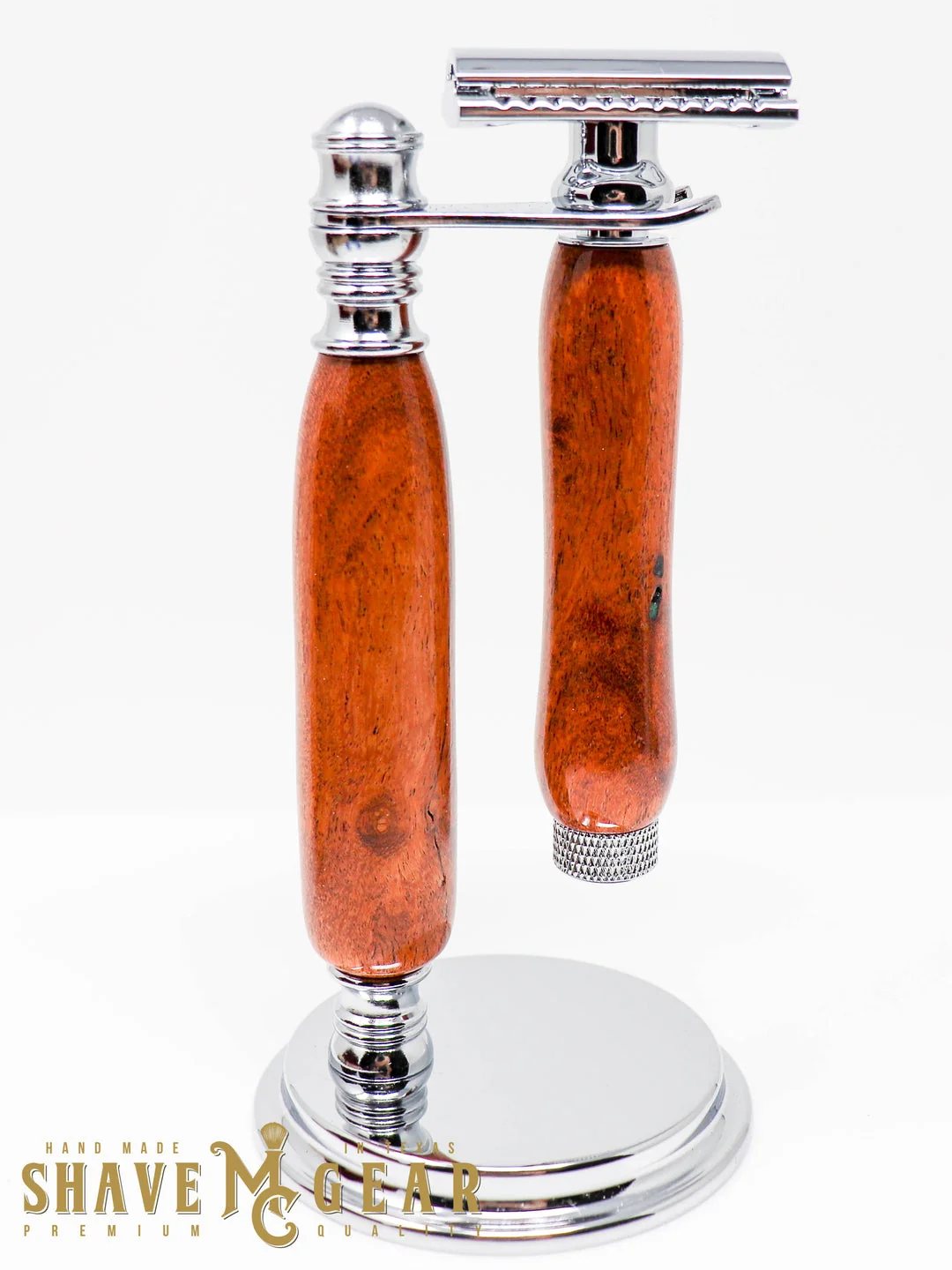 Mesquite Razor and Stand
