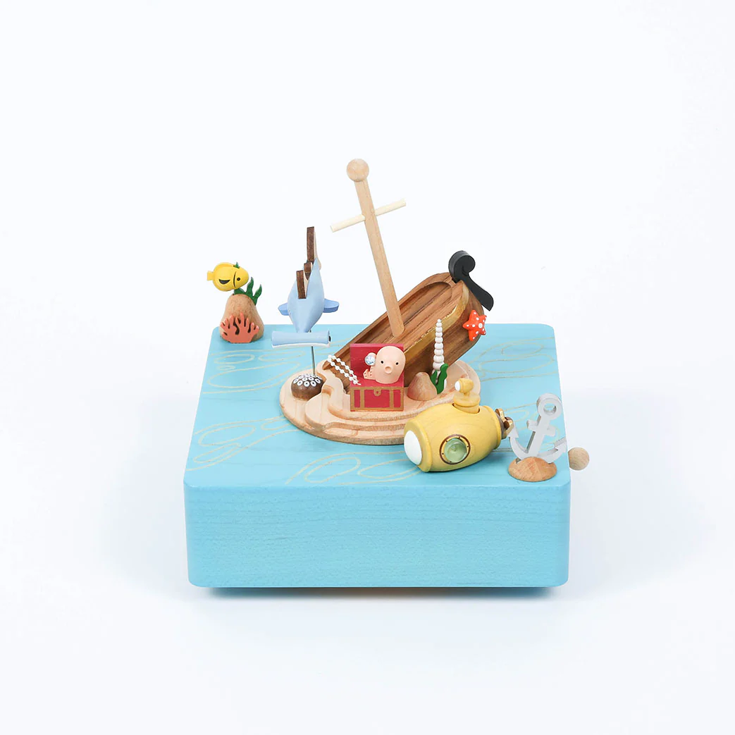 Treasure Hunt | Wooden Music Box