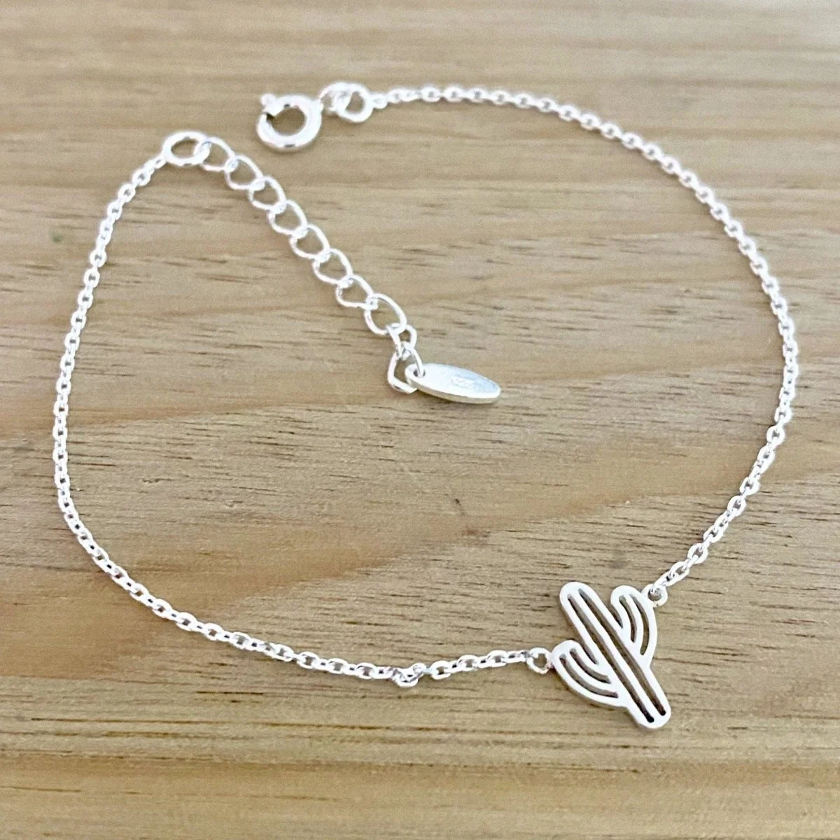 Laihas Prestige Enduring Cactus Sterling Silver Bracelet