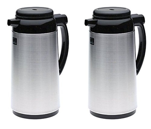 Zojirushi Premium Thermal 1 liter Carafe, acciaio INOX spazzolato – 2 confezione : Amazon.it: Casa e cucina