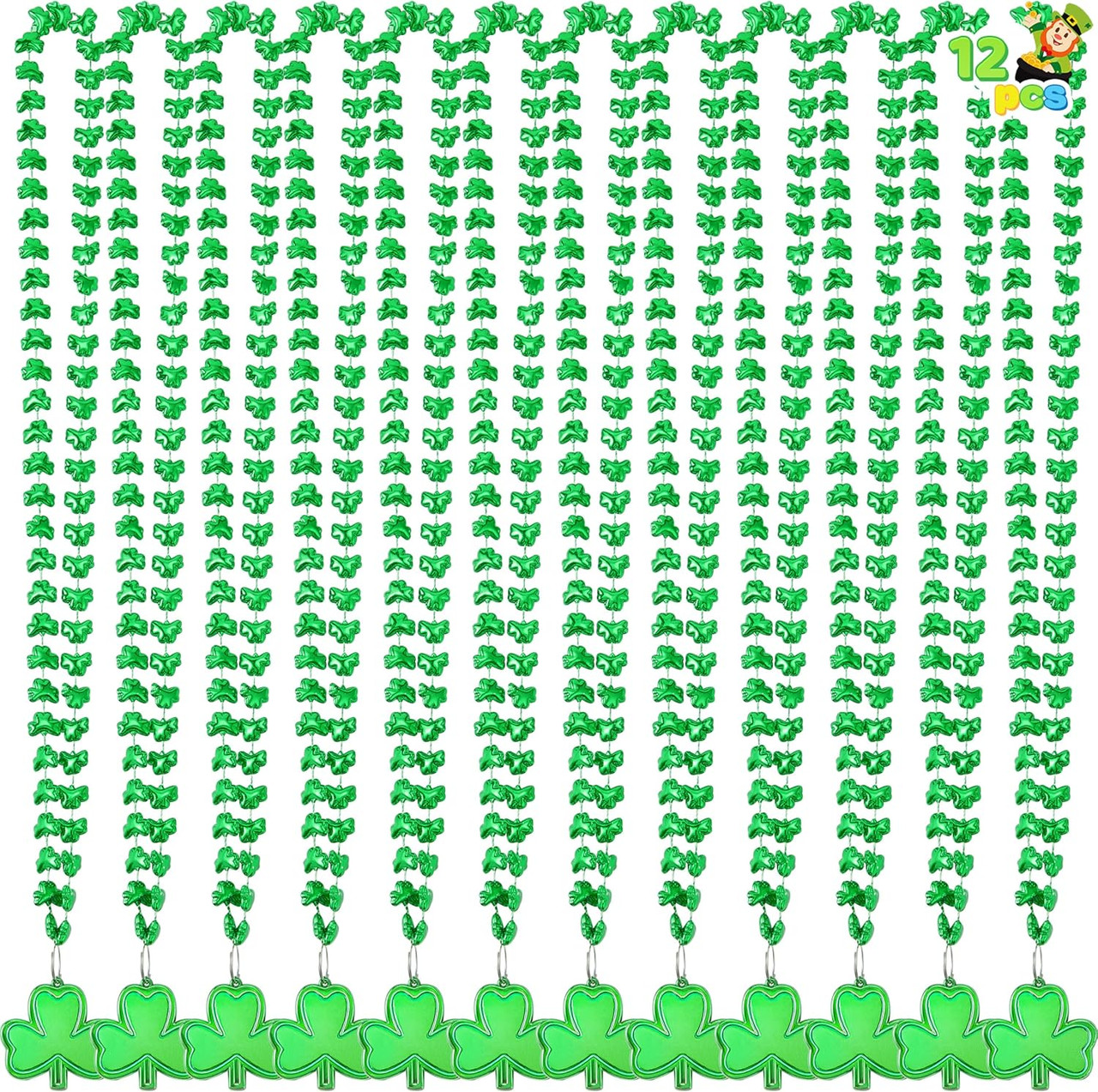 St Patricks Bulk Wholesale Pendant Necklaces |  12 PACK | 6569D St Patricks Bulk Wholesale Pendant Necklaces | 12 PACK | 6569
