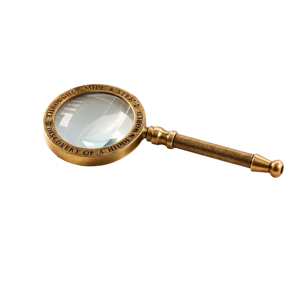 Brass Nautical Magnifying Glass