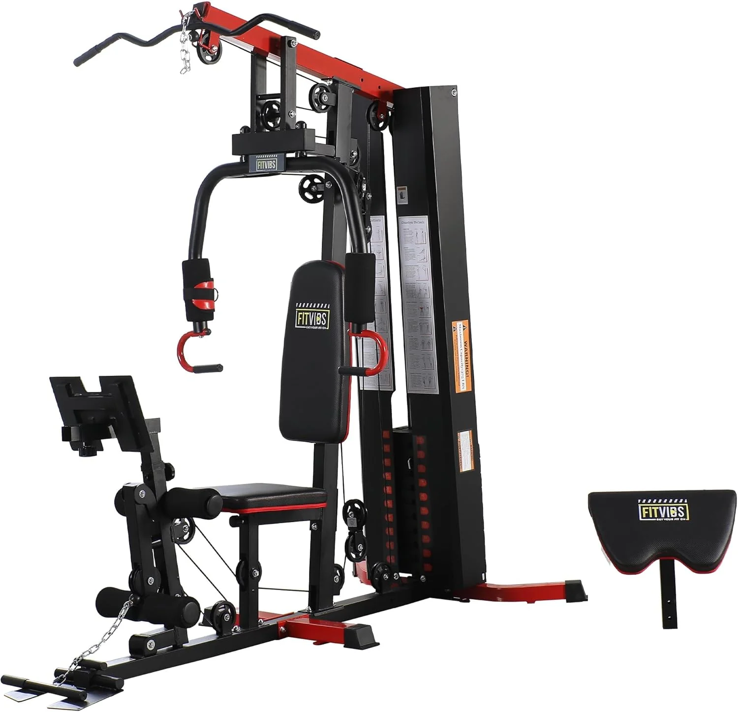 Fitvids Home Gym Equipment, Multifunctional Full Body Workout Weight Machine Station