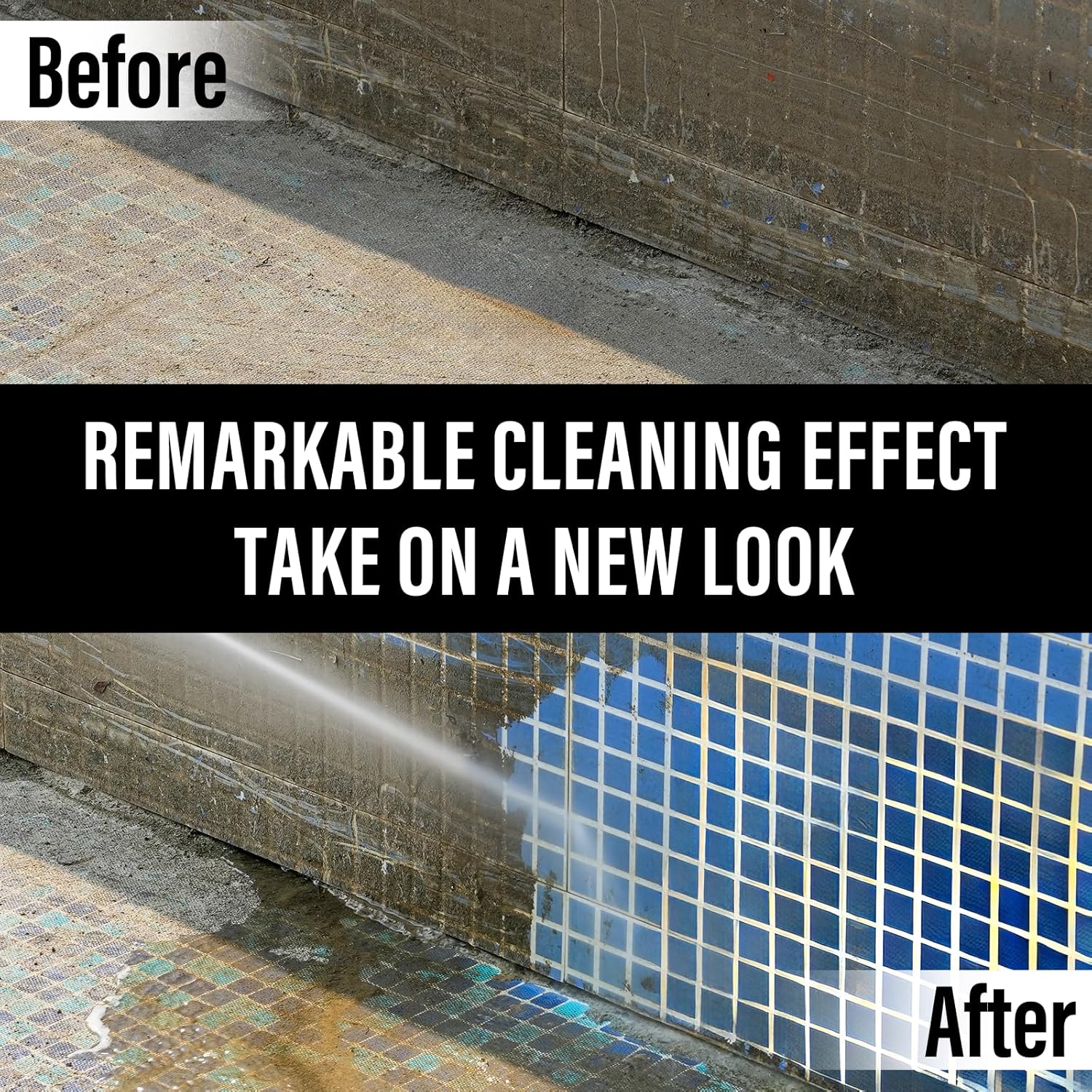 MZK electric high-pressure cleaner with 360掳 quick-connect nozzle and replaceable foam cannon