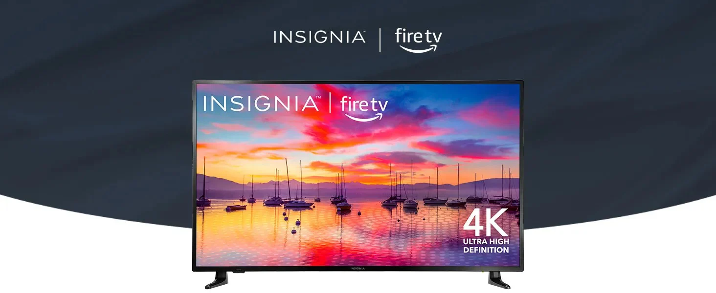 INSIGNIA 50-inch Class F30 Series LED 4K UHD Smart Fire TV with Alexa Voice Remote