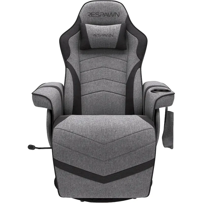 Gaming Recliner - Reclining Gaming Chair with Footrest
