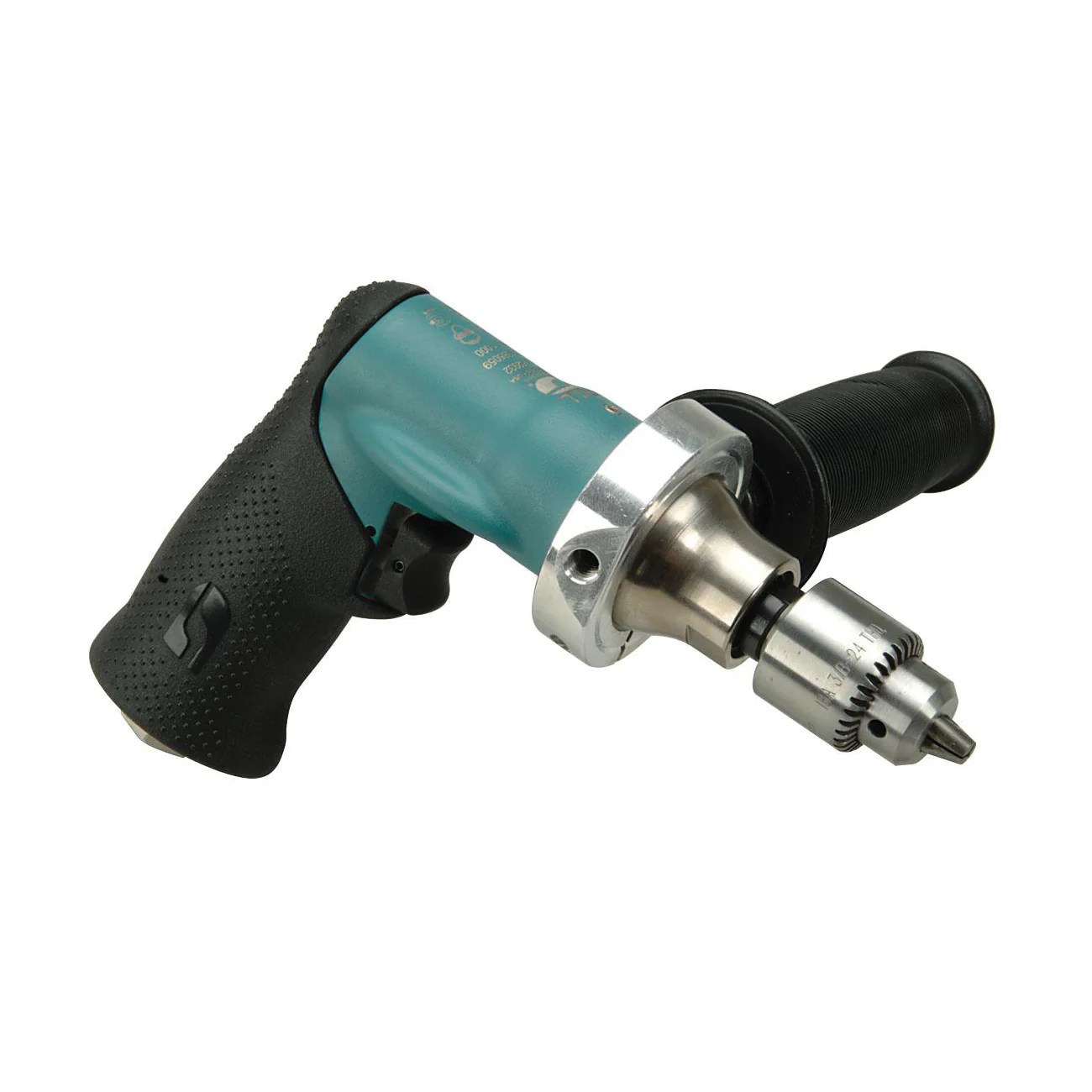 Dynabrade 52931  ~  1/4 Inch Drill .4 Hp 500 Rpm Pistol-Grip Geared Rear Exhaust Jacobs