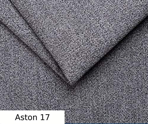 Robin Grand Divano angolare con funzione di letto cassetto per la biancheria due pouf poggiatesta regolabile angolo a sinistra grigio scuro 277 x 180 x 100