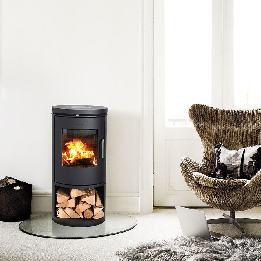 Morsø 6143 Wood Burning Stove with Open Base