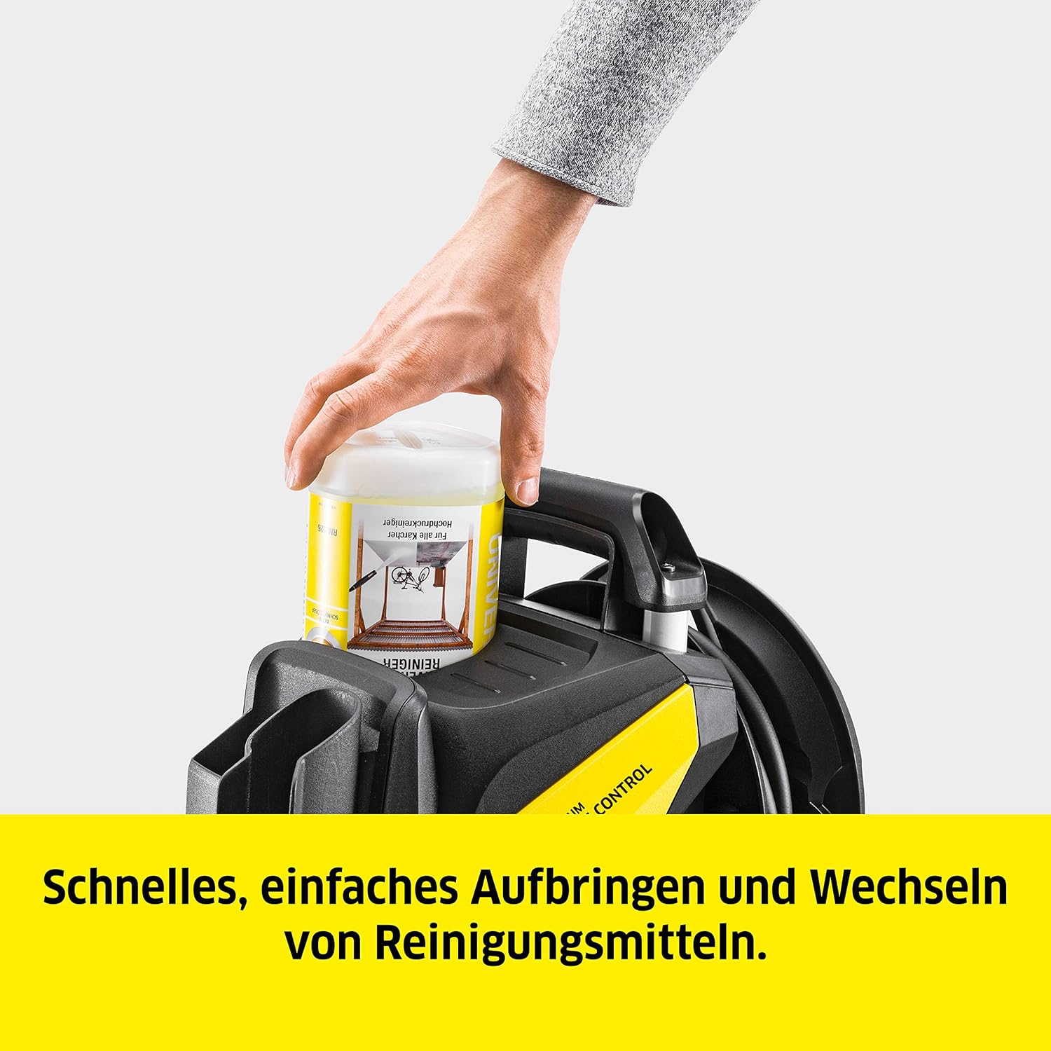 Krcher hogedrukreiniger K 7 Premium Power Home, druk: 180 bar, debiet: 600 l/h, oppervlaktecapaciteit: 60 m/h, vermogen: 3.000 W, slanghaspel, met pistool, vuilvreter, spuitlans