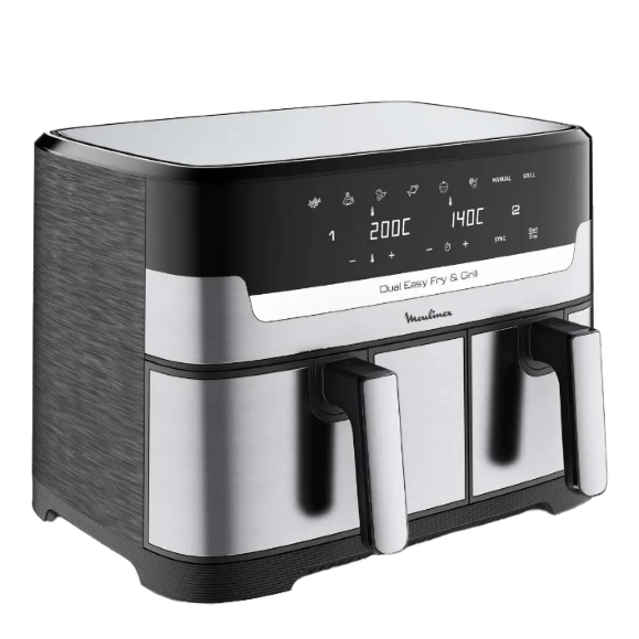 Moulinex Airfryer Dual Easy Fry & Grill EZ905D20