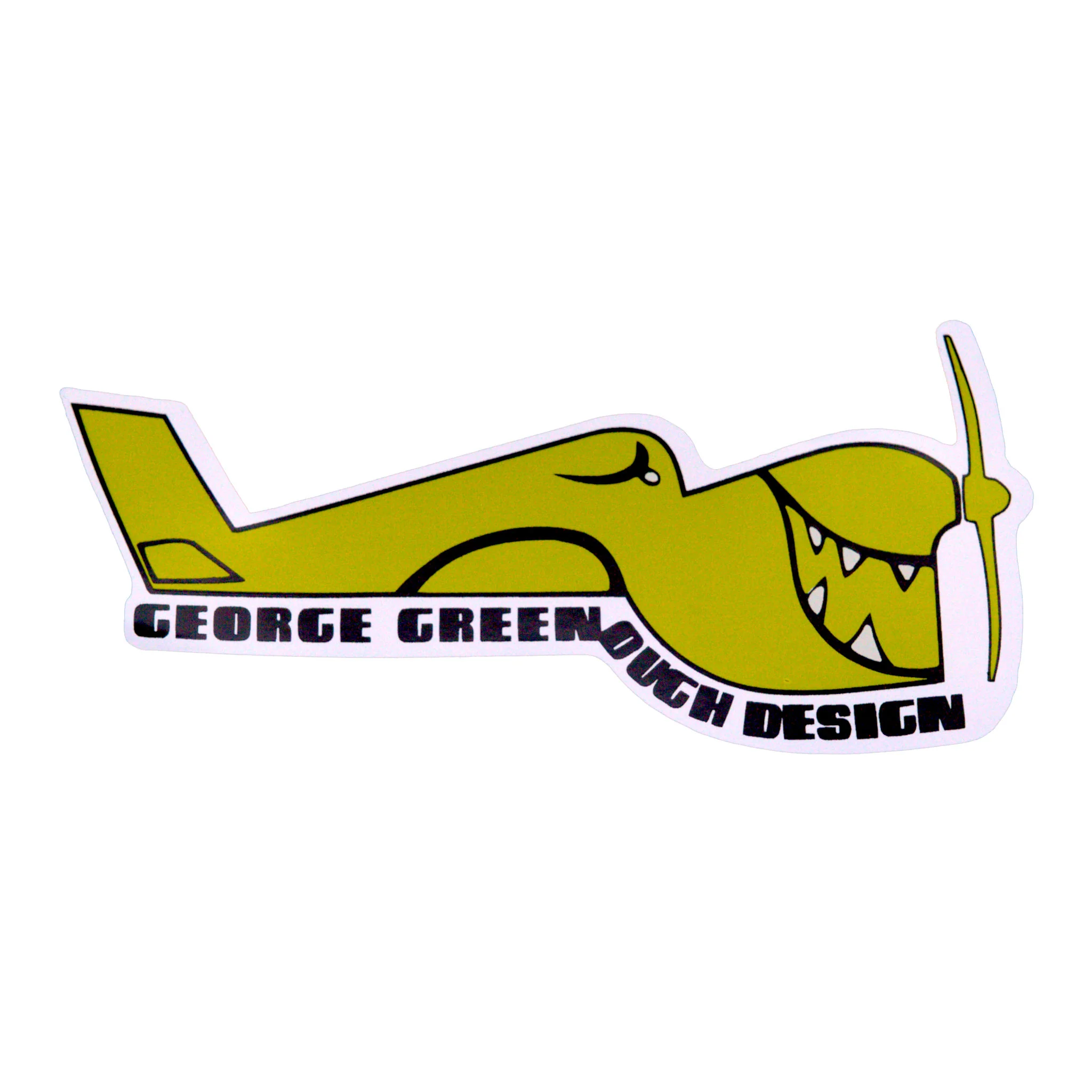 Greenough Sticker - Moss