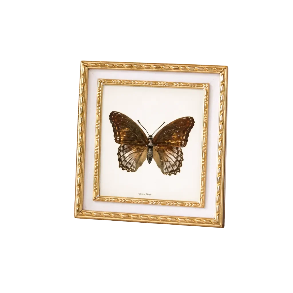Pale Pink & Gold Square Photo Frame