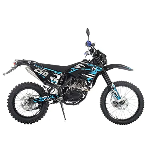 X PRO Templar X 250cc 6 Speed Dirt Bike with Zongshen Engine Pit Bike Gas Dirt Bikes