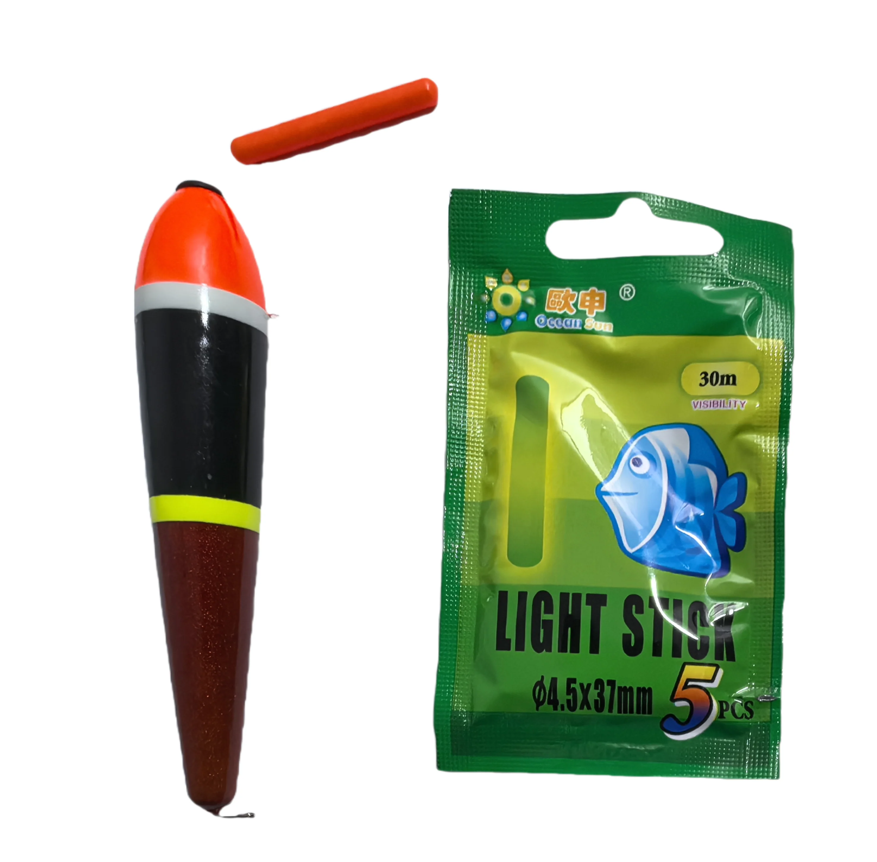 Store CLEARANCE �?10 Packs x 4g Fishing Floats with Glow Sticks | Day & Night Use
