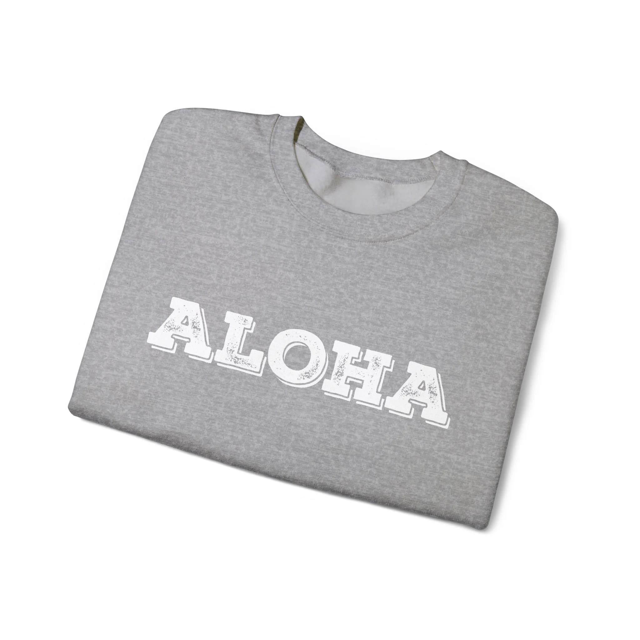 Crewneck Sweatshirt - Classic White Heavy Blend Crewneck