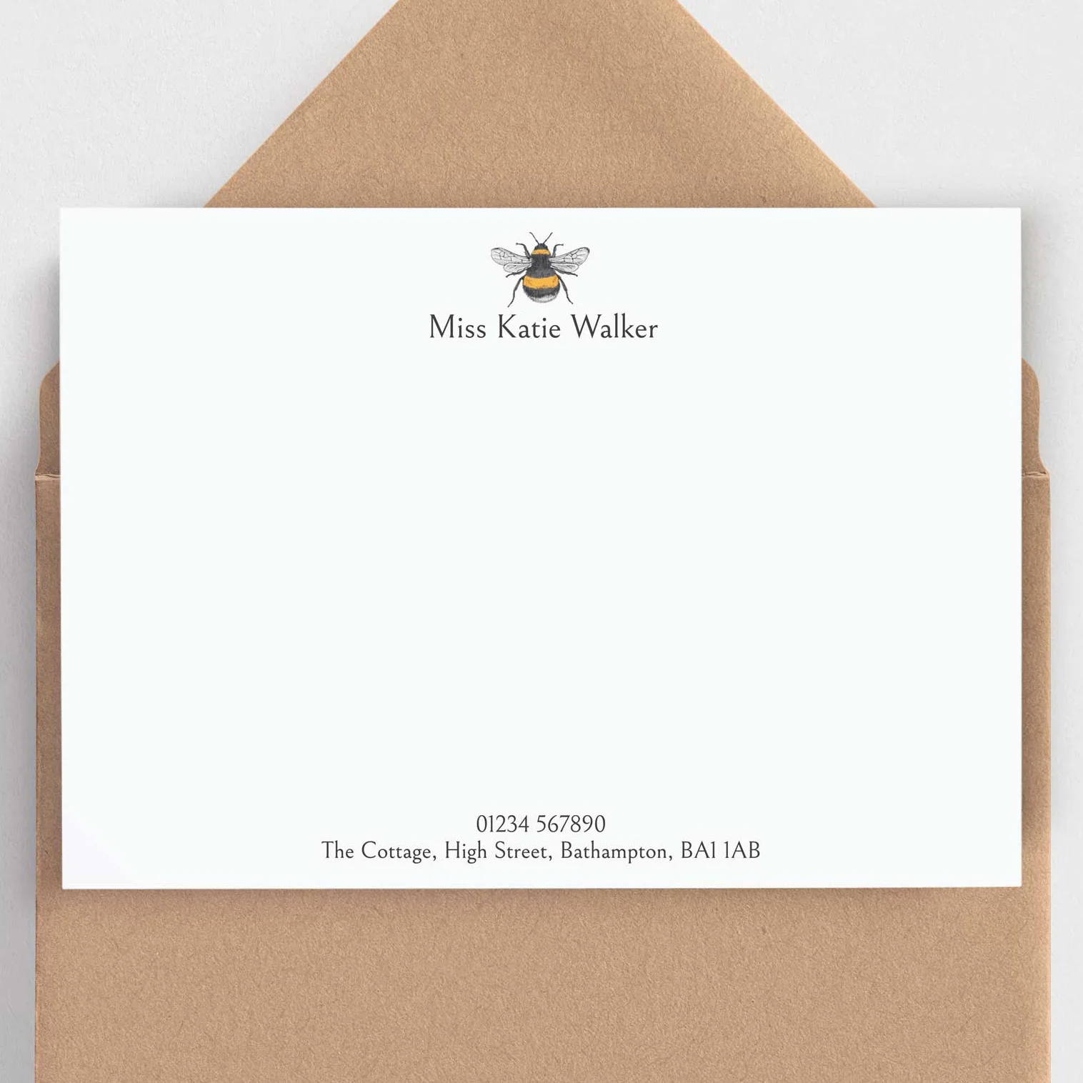 Bumblebee Note Cards