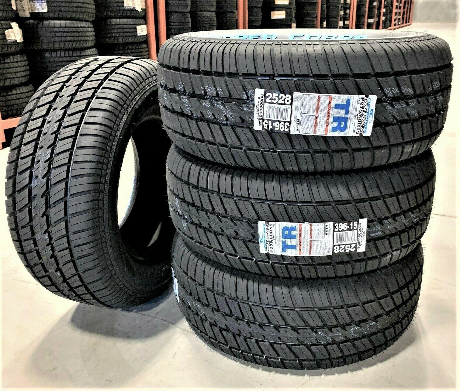 Anvelope Cooper Cobra Radial G/T 275/60R15 All Season Touring pentru camion/SUV, pachet de 2