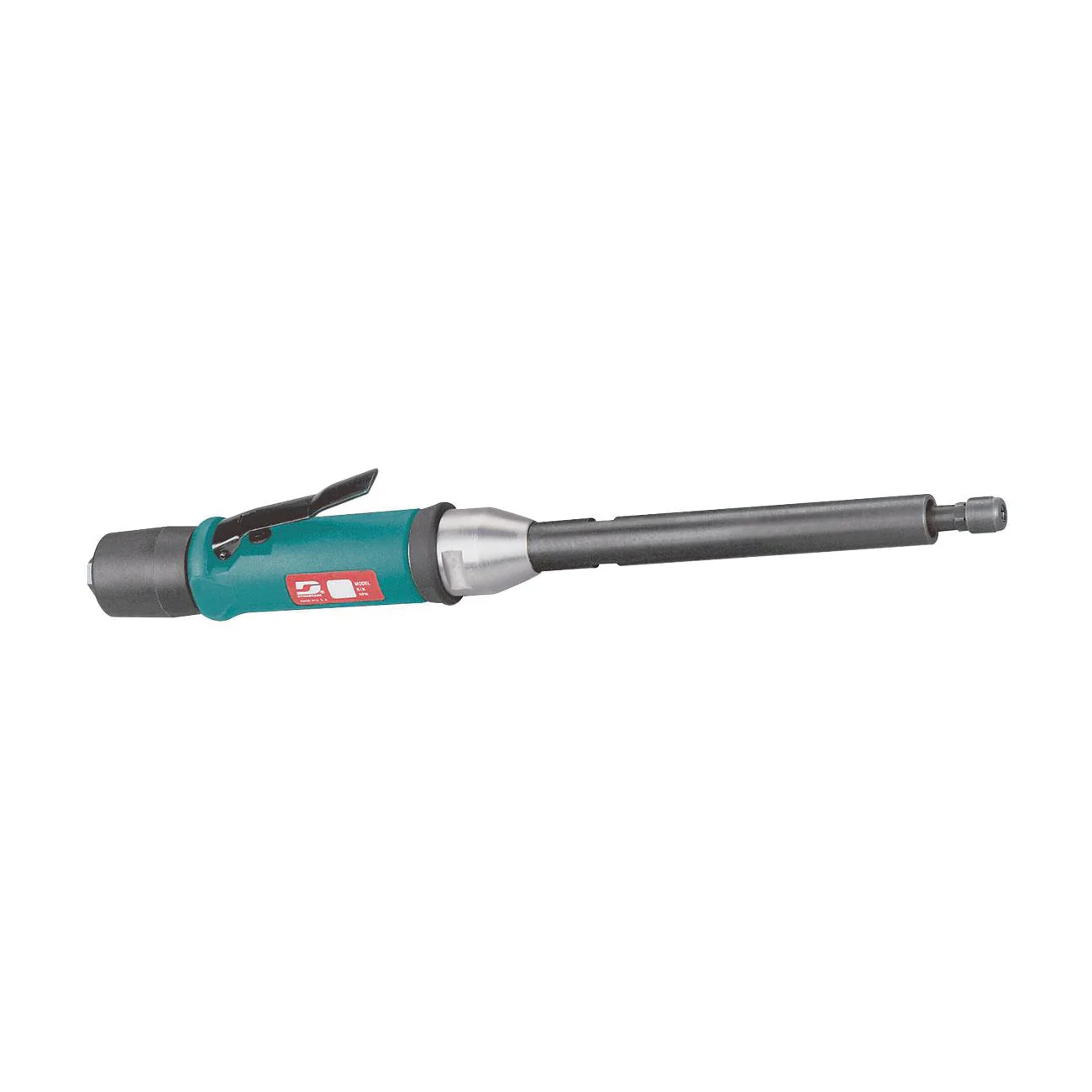 Dynabrade 53502  ~  .5 Hp Straight-Line 7-1/4 Inch Extension Die Grinder (Replaces 53507) 20000 Rpm Extended Rear Exhaust 1/4 Inch Collet