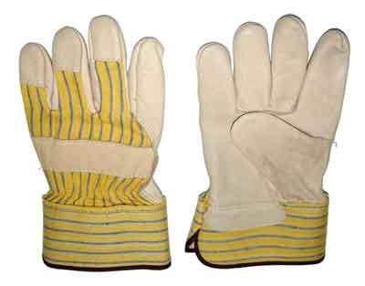 Tuff Grade 5/G-513-CPL  ~  Grain Leather Fitter's 1P Palm Good Quality Large