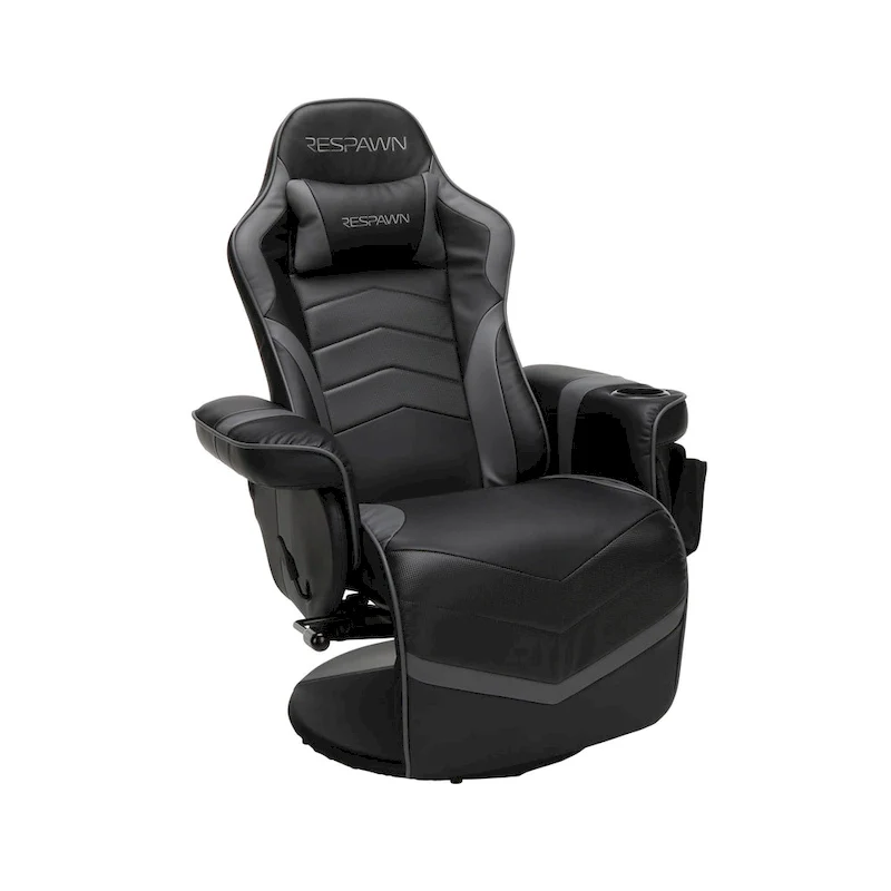 Gaming Recliner - Reclining Gaming Chair with Footrest