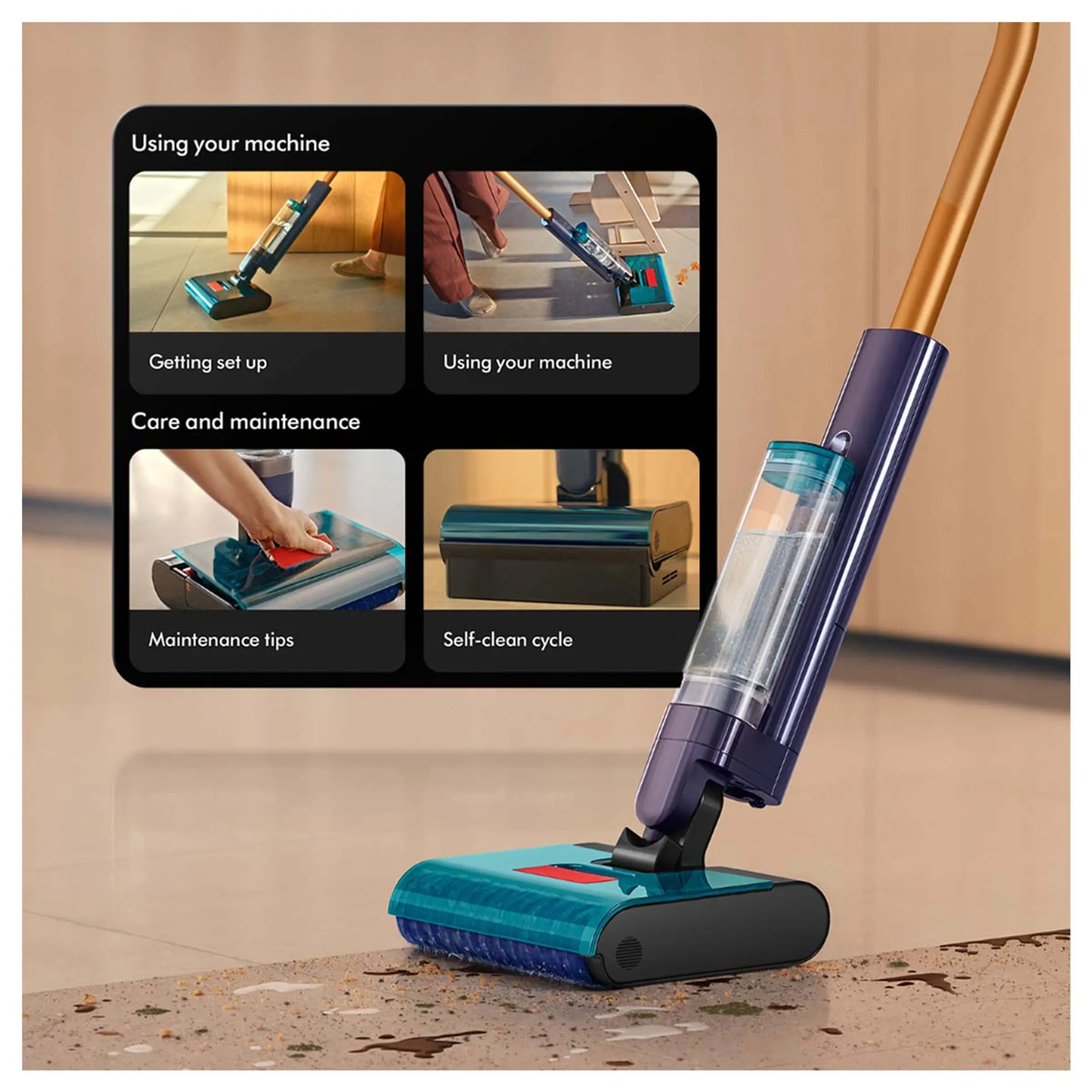 Dyson Clean+Wash Hygiene