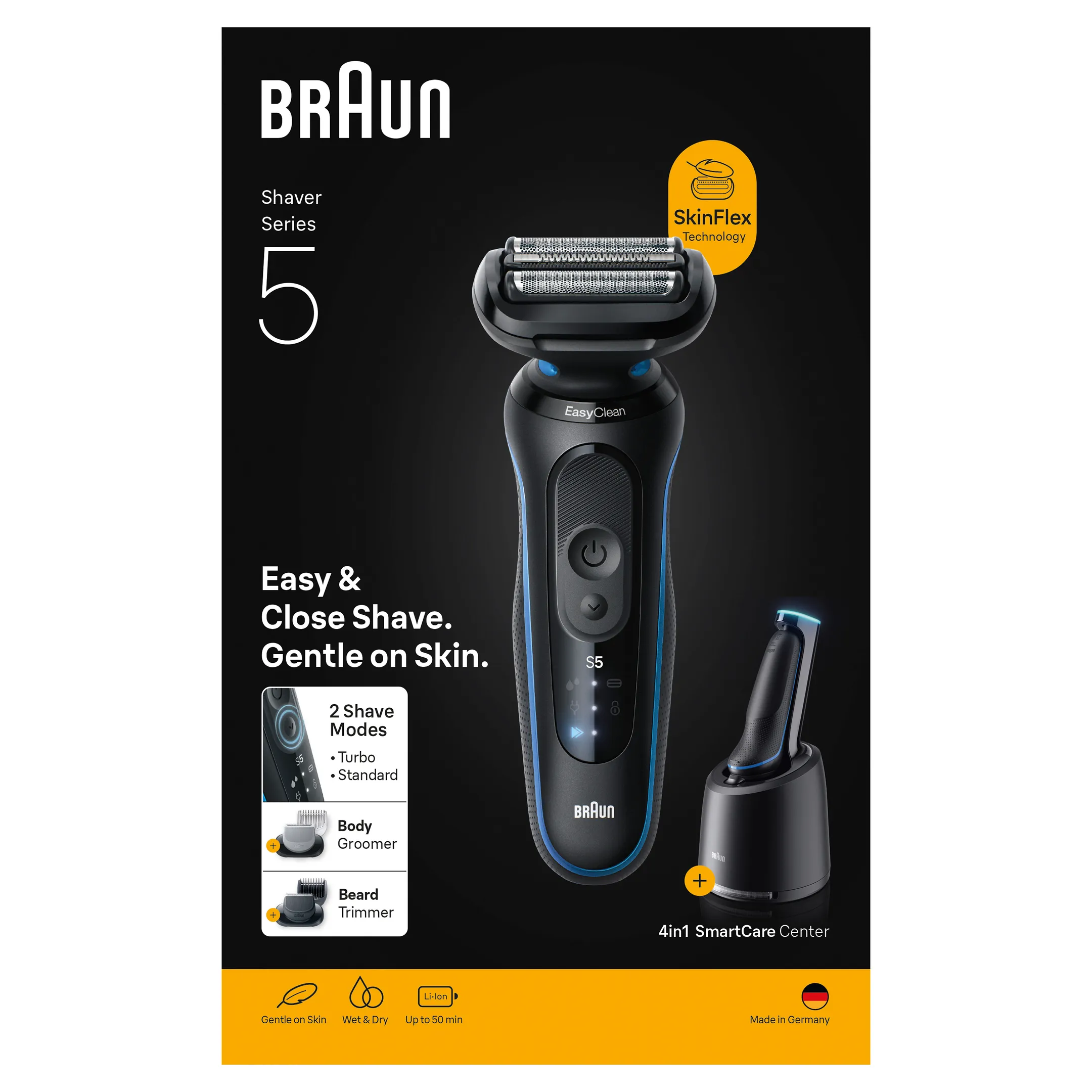 Braun Elektrisch scheerapparaat Series 5 52-B7650cc