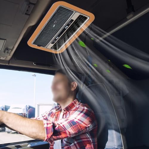 Dachklimaanlage – Effizientes Elektrisches Kühlsystem Für Den Einsatz Auf Dem Parkplatz Von Wohnmobilen, LKW, Campern Und Wohnwagen, Weiß, 12 V